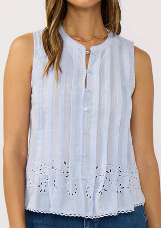 The Summer Breeze Embroidered Tank