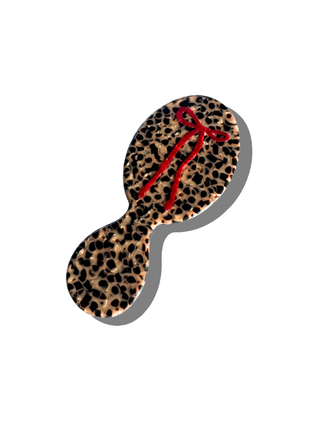 Leopard Bow Handbag Hero Brush