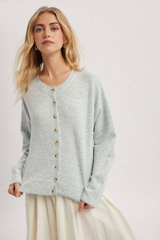 The Coastal Striped Cardigan