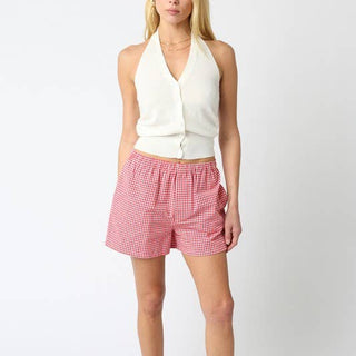 Millie Checkered Shorts