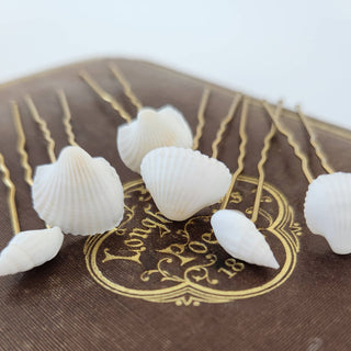 Seashell Hair Pins