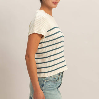 The Mariner Striped Knit Top