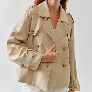 The Double Button Trench Coat