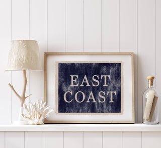 East Coast Canvas Art Print
