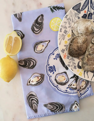 Oyster Cotton Tea Towel