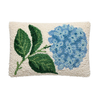 Hydrangea Wool Hook Pillow