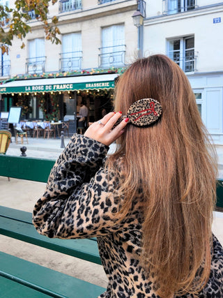Leopard Bow Handbag Hero Brush