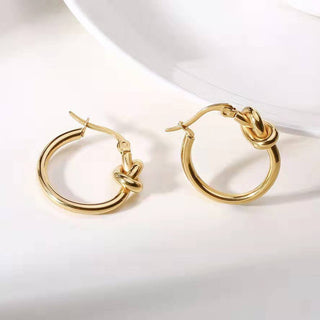 Sailor Knot Hoops