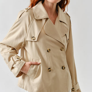 The Double Button Trench Coat