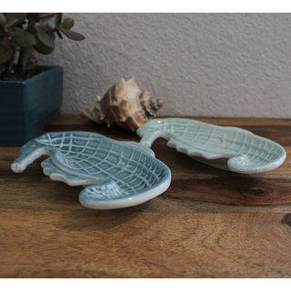 Ceramic Seahorse Dish