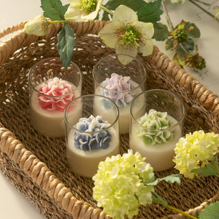 Vanilla Strawberry Hydrangea Soy Blend Candle