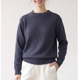 Cotton Crewneck Sweater