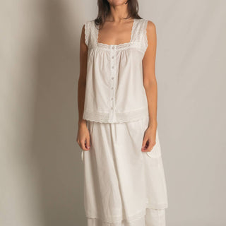 Nantucket Eyelet Cotton Top