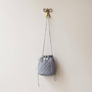 Quilted Cotton Bucket Bag