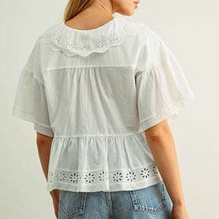 The Daisy Eyelet Blouse