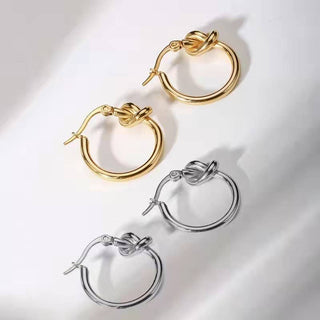 Sailor Knot Hoops