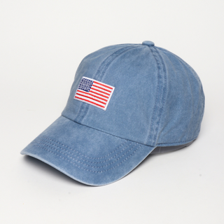 American Flag Embroidery Baseball Cap