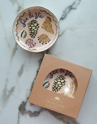 Sea La Vie Porcelain Trinket Dish