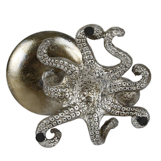 Silver Baby Octopus Candle Holder
