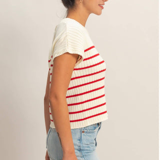 The Mariner Striped Knit Top