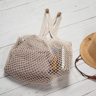 Fisherman's Natural Cotton Net Shopping Bag