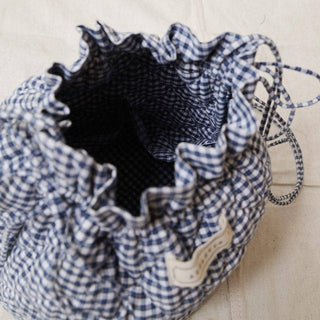 Quilted Cotton Bucket Bag