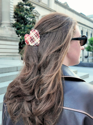 Heart Hair Claw Clip