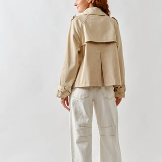 The Double Button Trench Coat