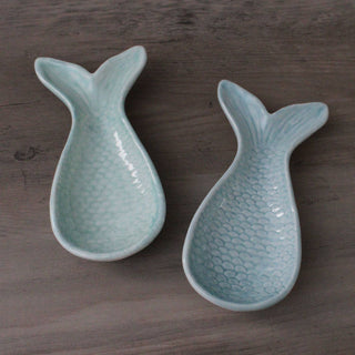 Ceramic Mermaid Tail Dish