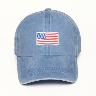 American Flag Embroidery Baseball Cap