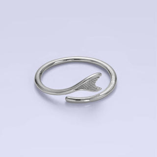 Minimalist Fish Tail Ring