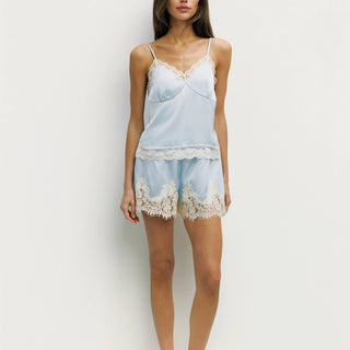 The Ocean Satin Top