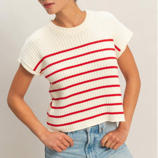 The Mariner Striped Knit Top