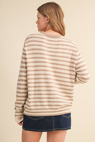 The East Coast Striped Cardigan