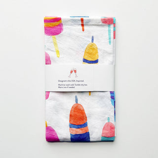 Colorful Buoys Kitchen Towel