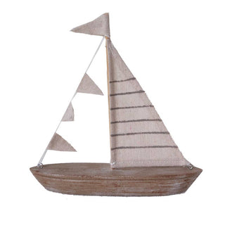 Sailboat with Mini Sails Decor