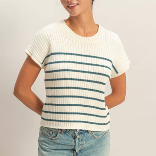 The Mariner Striped Knit Top