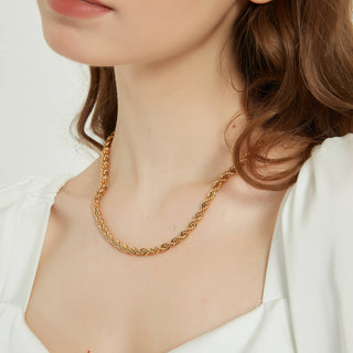 Twisted Rope Necklace