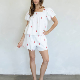 Newport Lobster Blouse