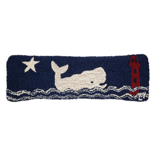 Whale Watch Lumbar Pillow
