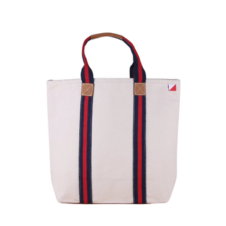 ShoreBags Canvas Leather Tote Bag