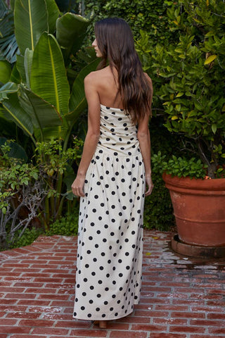 The Seaside Polka Dot Maxi