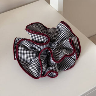 Oversized Ruffled Hair Scrunchie