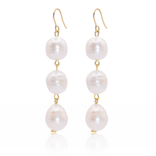 Freshwater Pearl Cascade Earrings
