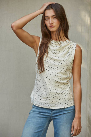 The Belle Cowl Neck Top