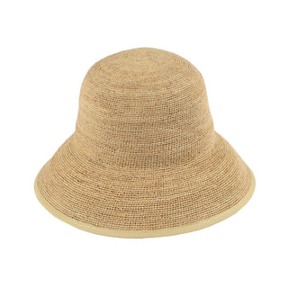 Raffia Crochet Bucket Hat