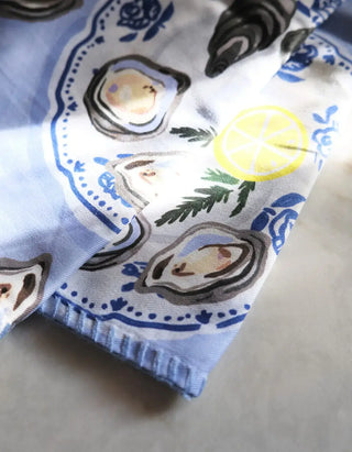 Oyster Cotton Tea Towel