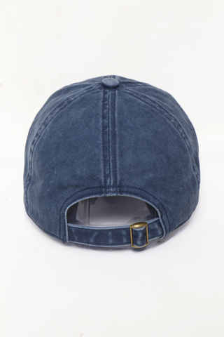 Anchor Embroidered Baseball Cap
