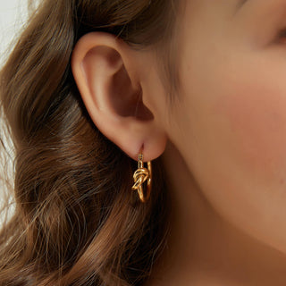 Sailor Knot Hoops