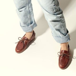 The Newport Leather Boat Shoe